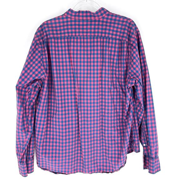 Bonobos Slim Fit Button Down Red Blue Checks Men's XXL - Picture 3 of 6